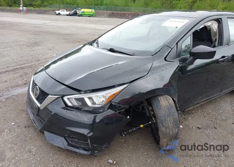 2022 Nissan Versa 1.6 Sv Xtronic Cvt z USA, uszkodzony, nr VIN 3N1CN8EV3NL849229